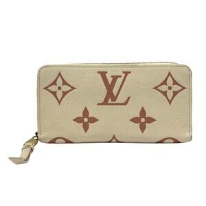 Louis Vuitton Zippy Wallet Bicolor Monogram Amplant Long Wallet M80116